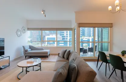 Apartment - 2 Bedrooms - 1 Bathroom for rent in Marina Quays North - Marina Quays - Dubai Marina - Dubai