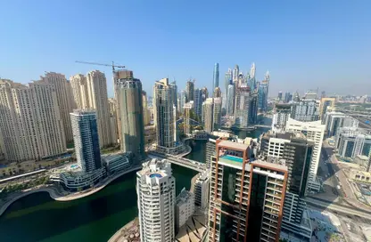 شقة - غرفة نوم - 1 حمام للايجار في جي دبليو ماريوت هوتيل مارينا - دبي مارينا - دبي