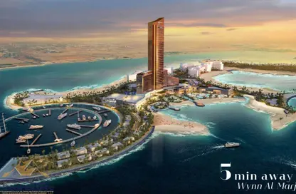 Apartment - 1 Bedroom - 1 Bathroom for sale in Trio Isle - Al Marjan Island - Ras Al Khaimah