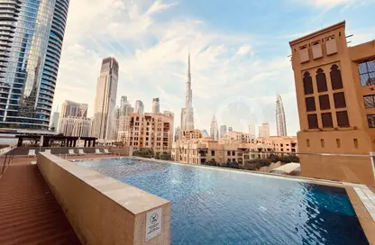 Apartment - 1 Bedroom - 2 Bathrooms for rent in Bellevue Tower 1 - Bellevue Towers - Downtown Dubai - Dubai