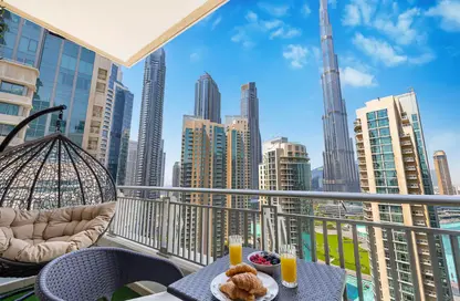 Apartment - 2 Bedrooms - 2 Bathrooms for sale in Boulevard Central Tower 2 - Boulevard Central Towers - Downtown Dubai - Dubai