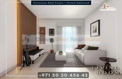 صورة لـ غرفة المعيشة شقة - غرفة نوم - 2 حمامات للبيع في جاردن ريزيدنس - مدينة الإمارات - عجمان ، صورة رقم 1