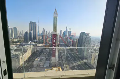 شقة - غرفة نوم - 1 حمام للايجار في برج ميز - شارع الشيخ زايد - دبي