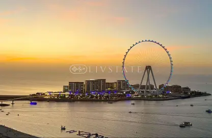 Apartment - 3 Bedrooms - 4 Bathrooms for sale in Apartment Building 7 - Bluewaters Residences - Bluewaters - Dubai