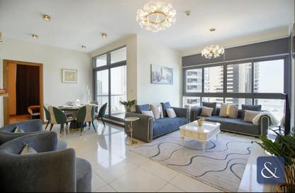Apartment - 3 Bedrooms - 3 Bathrooms for rent in Iris Blue - Dubai Marina - Dubai