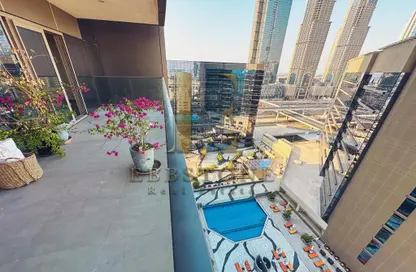 شقة - غرفة نوم - 2 حمامات للايجار في برج اونكس 2 - ابراج اونيكس - جرينز - دبي