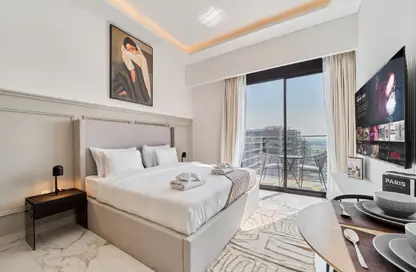 Apartment - Studio - 1 Bathroom for rent in Azizi Riviera 61 - AZIZI Riviera - Meydan One - Meydan - Dubai