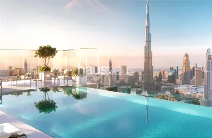 Apartment - 2 Bedrooms - 3 Bathrooms for sale in Sky Royal Residences - Business Bay - Dubai