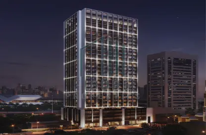 Apartment - 1 Bedroom - 1 Bathroom for sale in Binghatti Twilight - Al Jaddaf - Dubai