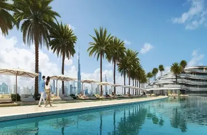 Apartment - 2 Bedrooms - 3 Bathrooms for sale in Binghatti Aquarise - Business Bay - Dubai