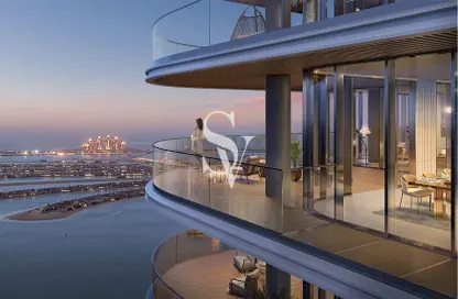 Water View image for: Penthouse - 4 Bedrooms - 4 Bathrooms for sale in Bayview - EMAAR Beachfront - Dubai Harbour - Dubai, Image 1