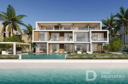 Villa - 5 Bedrooms - 6 Bathrooms for sale in Palm Jebel Ali - Frond N - Palm Jebel Ali - Dubai