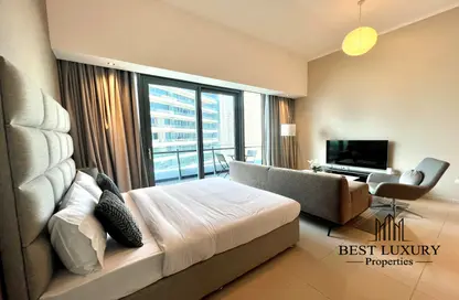 Apartment - Studio - 1 Bathroom for sale in Silverene Tower B - Silverene - Dubai Marina - Dubai