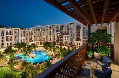 Apartment - 3 Bedrooms - 4 Bathrooms for sale in Bab Al Qasr Resort Residence 18 - Bab Al Qasr Resort Residence - Masdar City - Abu Dhabi