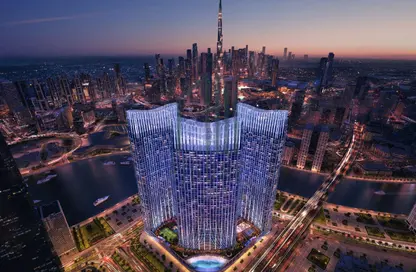 شقة - 1 حمام للبيع في برج بن غاطي سكاي رايز أ - بن غاطي سكاي رايز - الخليج التجاري - دبي