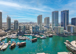 Apartment - 1 bedroom - 2 bathrooms for rent in Sparkle Tower 1 - Sparkle Towers - Dubai Marina - Dubai