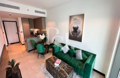 Living / Dining Room image for: Apartment - 1 Bedroom - 1 Bathroom for sale in 15 Northside - Tower 2 - 15 Northside - Business Bay - Dubai, Image 1