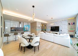 Living / Dining Room image for: Apartment - 3 bedrooms - 4 bathrooms for sale in Building 11B - City Walk - Dubai, Image 1
