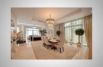 Living / Dining Room image for: Townhouse - 6 Bedrooms - 6 Bathrooms for sale in Silver Springs 3 - Silver Springs - DAMAC Hills - Dubai, Image 1
