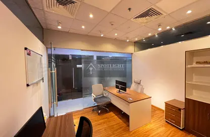 Business Centre - Studio - 2 Bathrooms for rent in Crystal Tower - Business Bay - Dubai