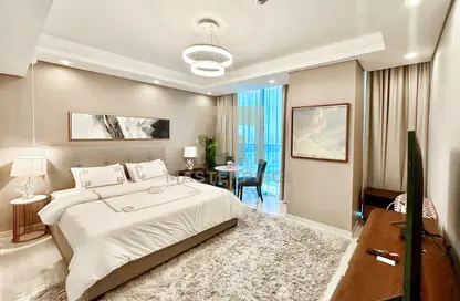 Apartment - Studio - 1 Bathroom for rent in Waves Tower - Business Bay - Dubai