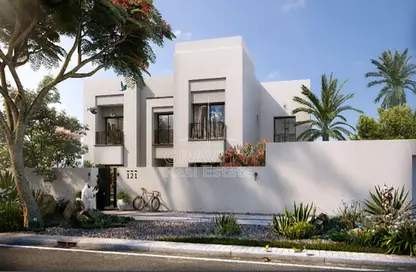 Outdoor House image for: Villa - 4 Bedrooms - 5 Bathrooms for sale in Fay Alreeman - Al Shamkha - Abu Dhabi, Image 1