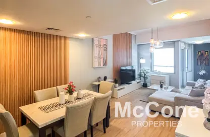 شقة - غرفة نوم - 2 حمامات للايجار في أوشن هايتس - دبي مارينا - دبي