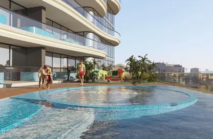 صورة لـ حوض سباحة شقة - غرفة نوم - 2 حمامات للبيع في سمانا براري فيوز - مجان - دبي ، صورة رقم 1