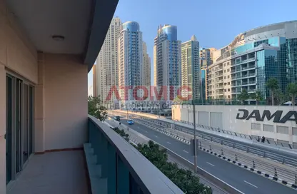 Apartment - 1 Bedroom - 2 Bathrooms for rent in Zumurud Tower - Dubai Marina - Dubai