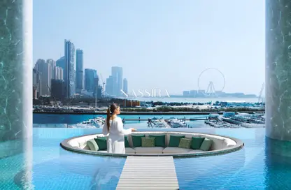 Apartment - 4 Bedrooms - 6 Bathrooms for sale in Dubai Harbour Residences (Area 3) - Dubai Harbour Residences - Dubai Harbour - Dubai