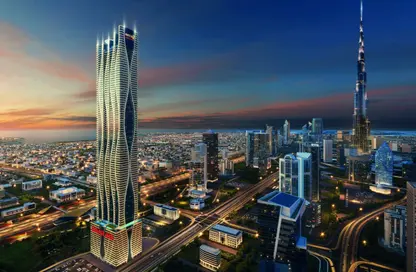 Apartment - Studio - 1 Bathroom for sale in Bayz 102 by Danube - Business Bay - Dubai