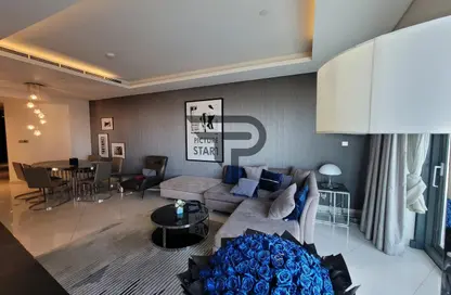 Apartment - 3 Bedrooms - 4 Bathrooms for rent in Paramount Tower Hotel  and  Residences - Business Bay - Dubai