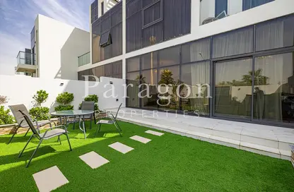 Terrace image for: Townhouse - 5 Bedrooms - 5 Bathrooms for sale in Aknan Villas - Amazonia - Damac Hills 2 - Dubai, Image 1
