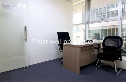 Office Space - Studio - 2 Bathrooms for rent in Al Sawari Tower - Al Khalidiya - Abu Dhabi
