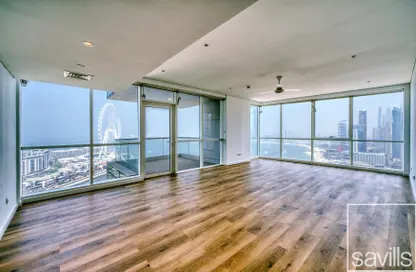 Apartment - 4 Bedrooms - 5 Bathrooms for rent in Al Bateen Residences - Jumeirah Beach Residence - Dubai