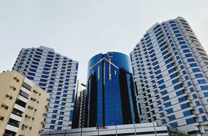 شقة - غرفة نوم - 2 حمامات للبيع في برج فالكون 2 - أبراج فالكون - عجمان وسط المدينة - عجمان