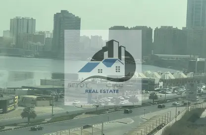 شقة - غرفة نوم - 2 حمامات للايجار في أورينت تاور 1 - أورينت تاور - البستان - عجمان