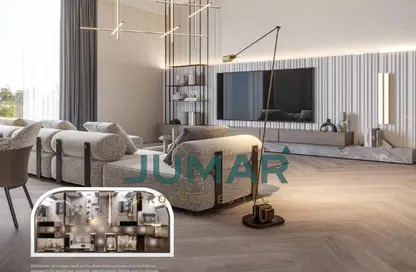 Apartment - 1 Bedroom - 2 Bathrooms for sale in The Central Downtown - Arjan - Dubai