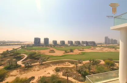 Outdoor Building image for: Apartment - 3 Bedrooms - 4 Bathrooms for rent in Golf Panorama A - Golf Panorama - DAMAC Hills - Dubai, Image 1
