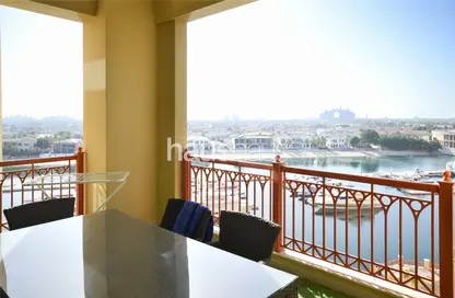 Apartment - 2 Bedrooms - 3 Bathrooms for rent in Marina Residences 2 - Marina Residences - Palm Jumeirah - Dubai