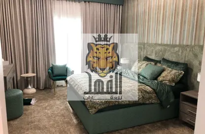 Apartment - Studio - 1 Bathroom for rent in Orient Tower 2 - Orient Towers - Al Bustan - Ajman