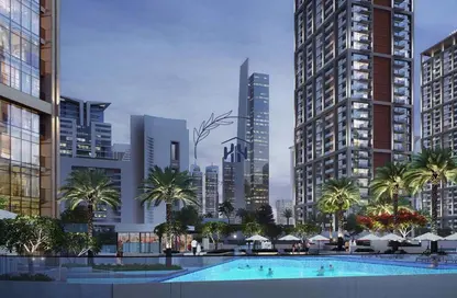 Apartment - Studio - 1 Bathroom for sale in Peninsula Five - Peninsula - Business Bay - Dubai