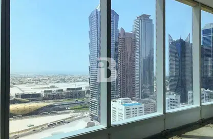 Office Space - Studio - 3 Bathrooms for rent in The Bay Gate - Business Bay - Dubai