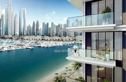 Apartment - 1 Bedroom - 1 Bathroom for sale in Beach Mansion - EMAAR Beachfront - Dubai Harbour - Dubai