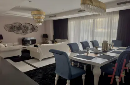 Living / Dining Room image for: Townhouse - 4 Bedrooms - 5 Bathrooms for rent in Al Furjan - Dubai, Image 1