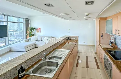 صورة لـ مطبخ شقة - غرفة نوم - 2 حمامات للايجار في برج بونير - بارك أيلندز - دبي مارينا - دبي ، صورة رقم 1