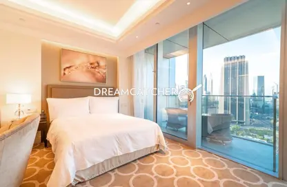 Room / Bedroom image for: Apartment - 1 Bathroom for sale in Kempinski BLVD - Downtown Dubai - Dubai, Image 1