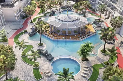 صورة لـ حوض سباحة شقة - 3 غرف نوم - 4 حمامات للبيع في فينشيتوري بينيسيري - ارجان - دبي ، صورة رقم 1