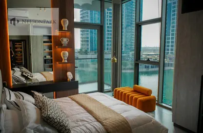 Room / Bedroom image for: Apartment - 2 Bedrooms - 3 Bathrooms for sale in MBL Royal - Jumeirah Lake Towers - Dubai, Image 1