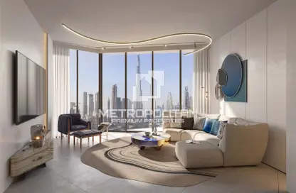 Living Room image for: Apartment - 2 Bedrooms - 2 Bathrooms for sale in City Center Residences - Downtown Dubai - Dubai, Image 1